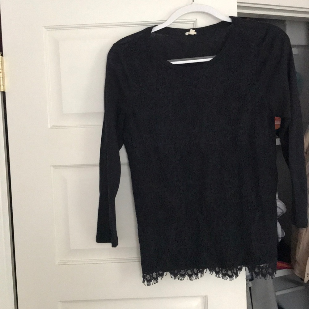 JCREW Lacey top
